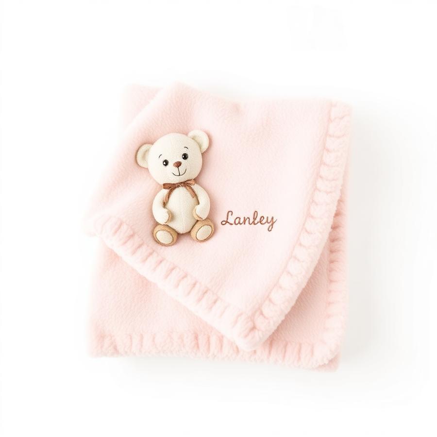 Cobertor Soft Sherpa - Coleção Urso Menina
