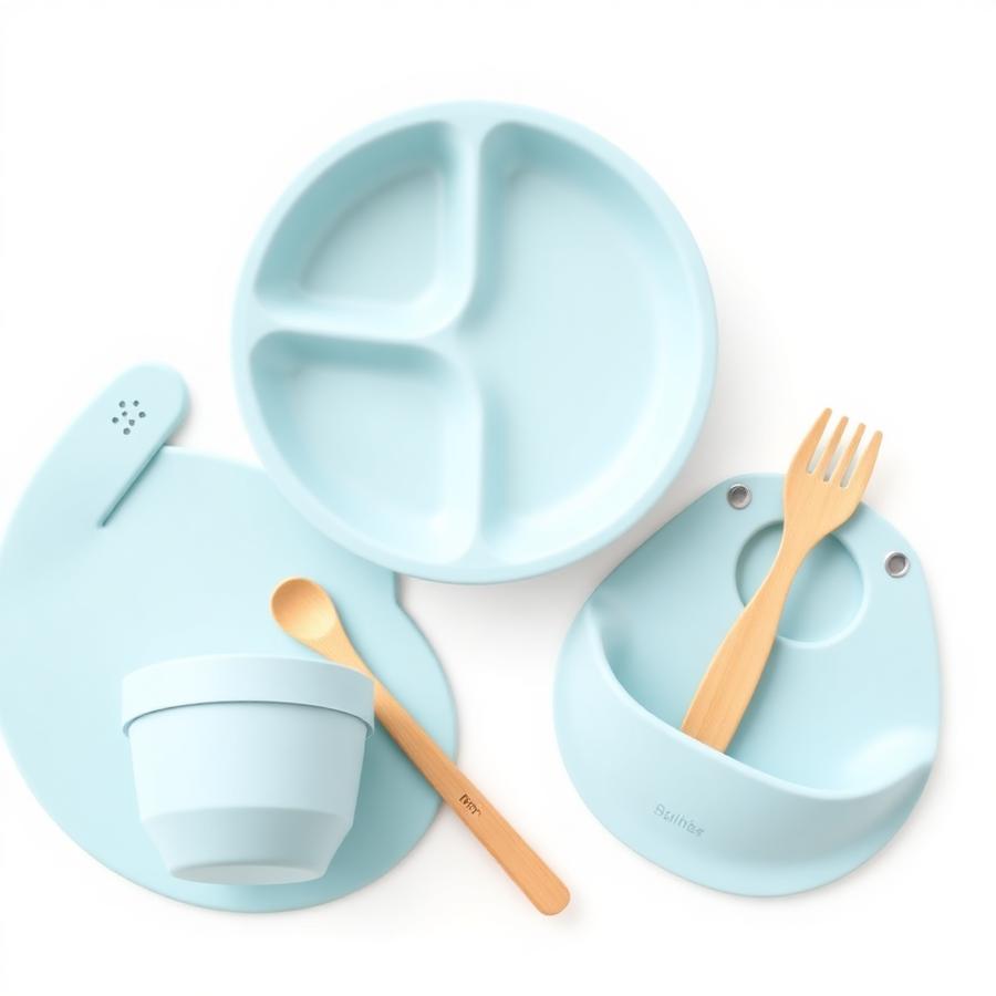 Kit Introdução Alimentar Completo TCN - Azul